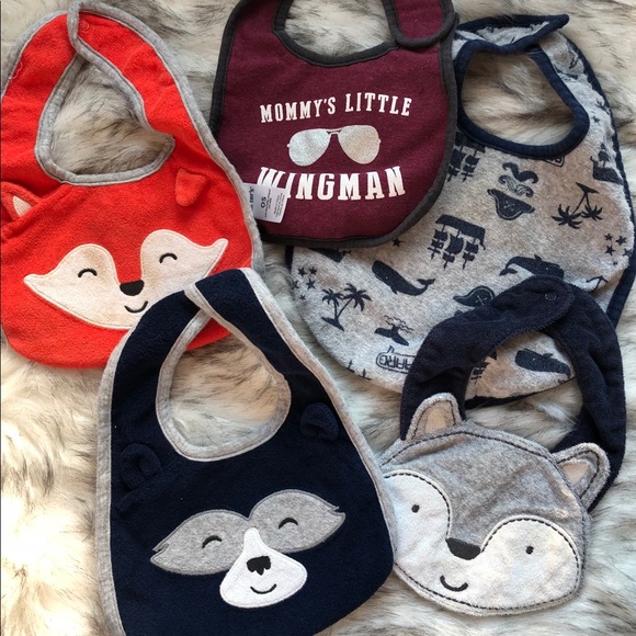 carters baby boy bibs